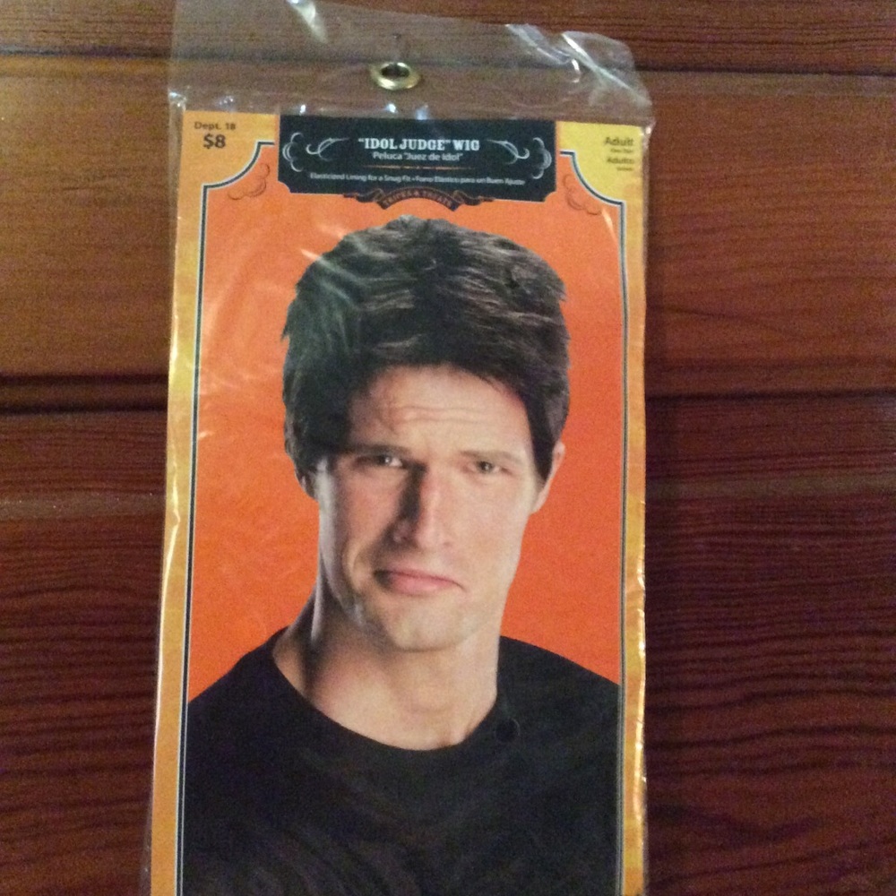 New Halloween idol judge wig